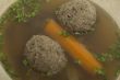 Soup with liver dumpling