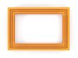 Orange plastic frame