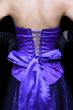 Lacing corset with bow