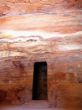 Door in ancient temple of Petra