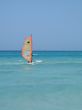 sailing on the tropical ocean