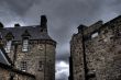 Edinburgh street and abbey