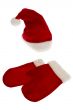 Christmas cap with Christmas glove
