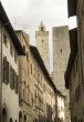 San Gimignano (Siena) - Street and two towers