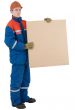 Worker with box