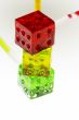 colorfull dice lollipops