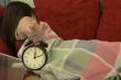 sleep, wake up with alarm clock
