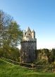 Old castle tower in Largoet near Vannes