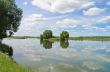 River landscape in Russia