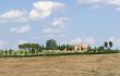 Crete senesi, characteristic landscape in Val d`Orcia