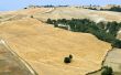 Crete senesi, characteristic landscape in Val d`Orcia