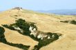 Crete senesi, characteristic landscape in Val d`Orcia