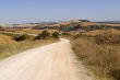 Crete senesi, characteristic landscape in Val d`Orcia