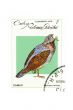 postage stamp bird closeup