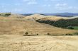 Crete senesi, characteristic landscape in Val d`Orcia