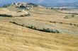 Crete senesi, characteristic landscape in Val d`Orcia