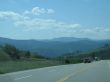 highway through the mountains