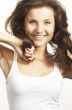 A happy young woman