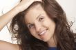 A happy young woman