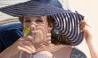 Girl drinking water