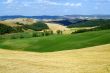 Crete senesi, characteristic landscape in Val d`Orcia
