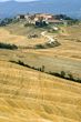 Crete senesi, characteristic landscape in Val d`Orcia