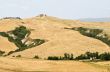 Crete senesi, characteristic landscape in Val d`Orcia