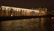Anichkov palace over nigth river