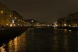 Cold evening over the river Fontanka