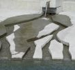 water fountain flowing