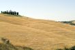 Crete senesi, characteristic landscape in Val d`Orcia