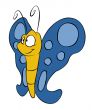 Cute Cartoon Butterfly