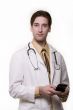 Young man doctor