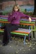 GIRL ON BENCH