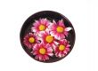 bowl of water with flowers
