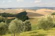 Crete senesi, characteristic landscape in Val d`Orcia