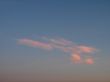 orange and pink sunset