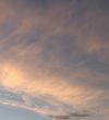 orange sunset over the beach