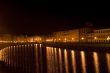 Pisa (Tuscany) - The Arno river illuminated at night