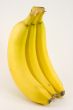 Bunch of bananas on light background