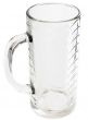 Glass beer mug