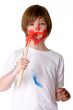 Paint my face red