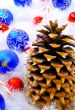 Pine Cone and Decorations