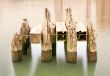 Pilings on the Columbia River