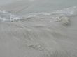 water and sand close-up