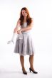 Young girl and white gloves