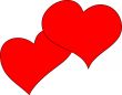 Valentine hearts