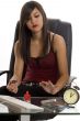 Office, secretary at nail care