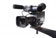 dv camcorder on crane