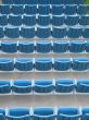 row of blue event seats